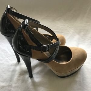Bakers Chanda Platform Heels | Taupe | 8